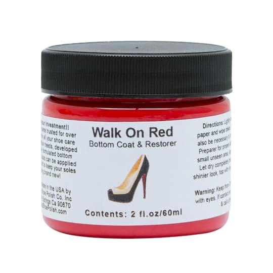 Angelus Walk On Red Bottom Coat Rer, Red Leather Paint For Shoes